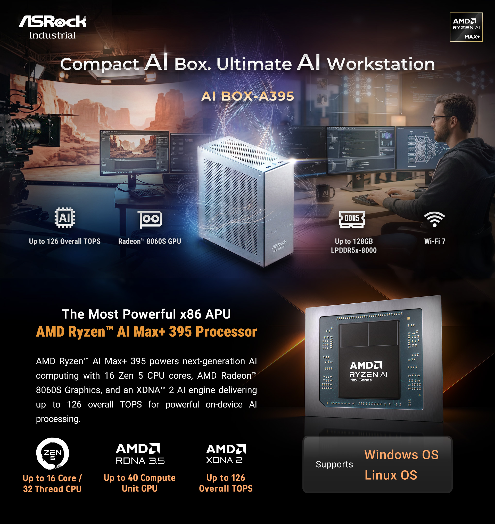 ASRock Industrial - AI BOX-A395